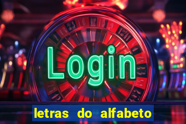 letras do alfabeto personalizadas para imprimir